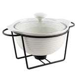 Brilliant Ceramic Round Casserole Food Warmer Dish at Zubaidas Homestore Pakistan