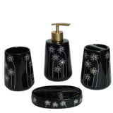 Brilliant Dandelion Ceramic Bathroom Accessory Set at Zubaidas Homestore Pakistan