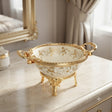 Brilliant Golden Serving Bowl 19cm at Zubaidas Homestore Pakistan