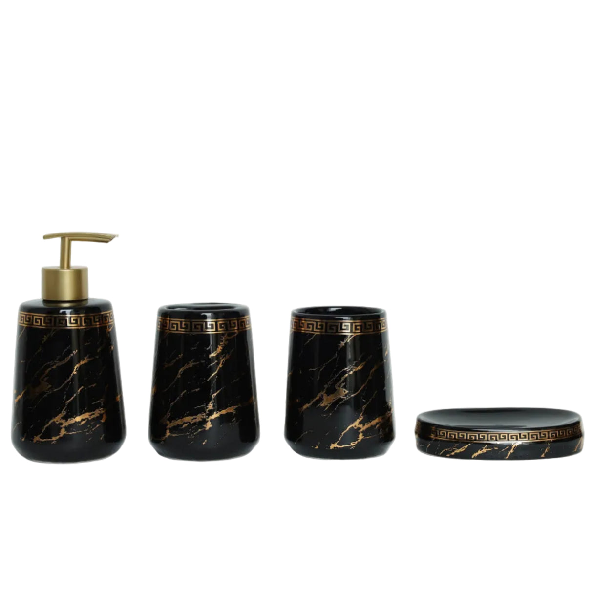 Brilliant Marble Design Bathroom Accessories 4 Pieces Set at Zubaidas Homestore Pakistan