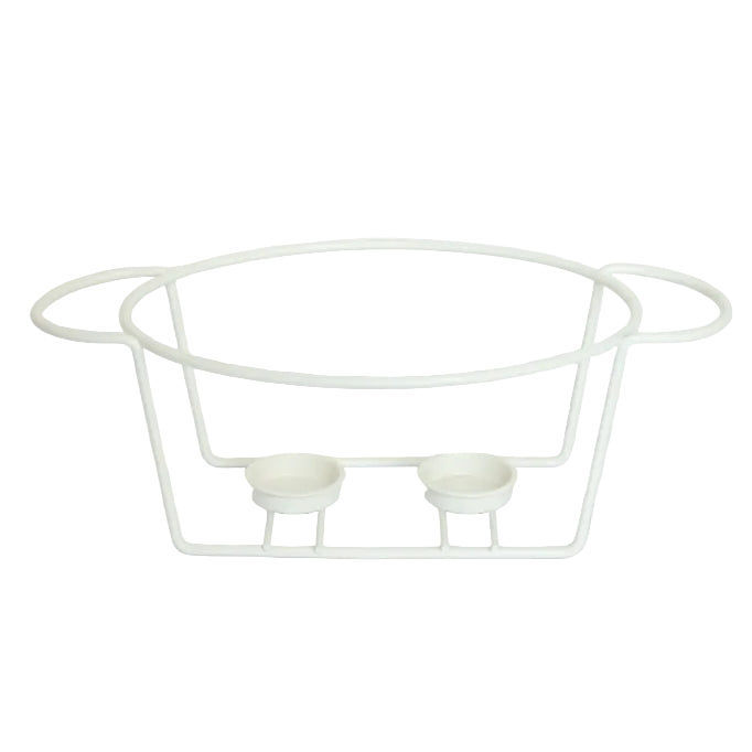 Brilliant Oval Ceramic Casserole With Candle Warmer Stand 28cm Zubaidas Homestore Online Pakistan