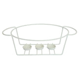 Brilliant Oval Ceramic Casserole With Candle Warmer Stand 33cmZubaidas Homestore Online Pakistan