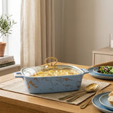 Brilliant Rectangular Ceramic Dish With Marble Finish 30cm at Zubaidas Homestore Best for Home Shopping