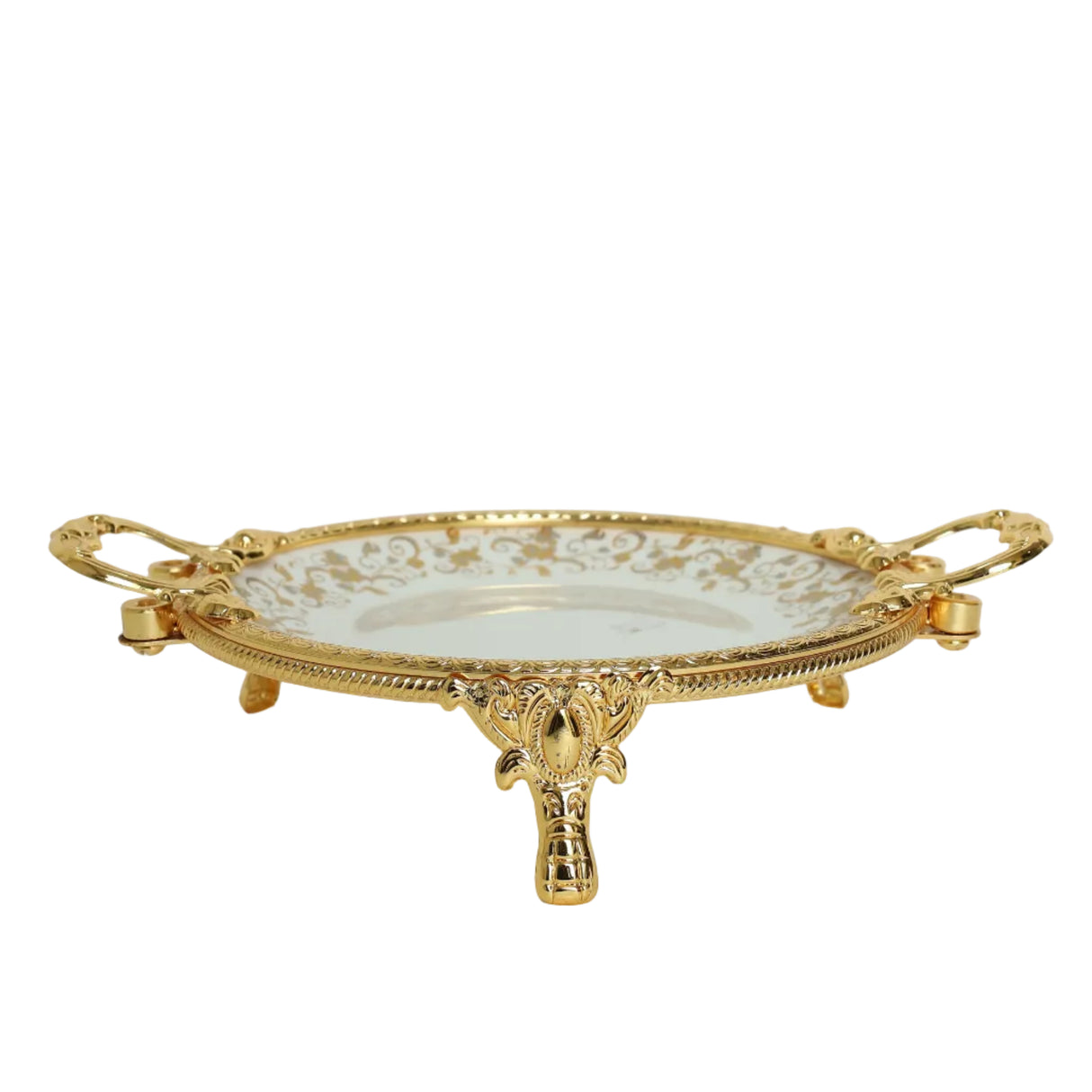 Brilliant Royal Bloom Decorative Serving Plate 19cm at Zubaidas Homestore. The Biggest Home Shop in Pakistan