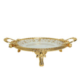 Brilliant Royal Bloom Decorative Serving Plate 19cm at Zubaidas Homestore. The Biggest Home Shop in Pakistan