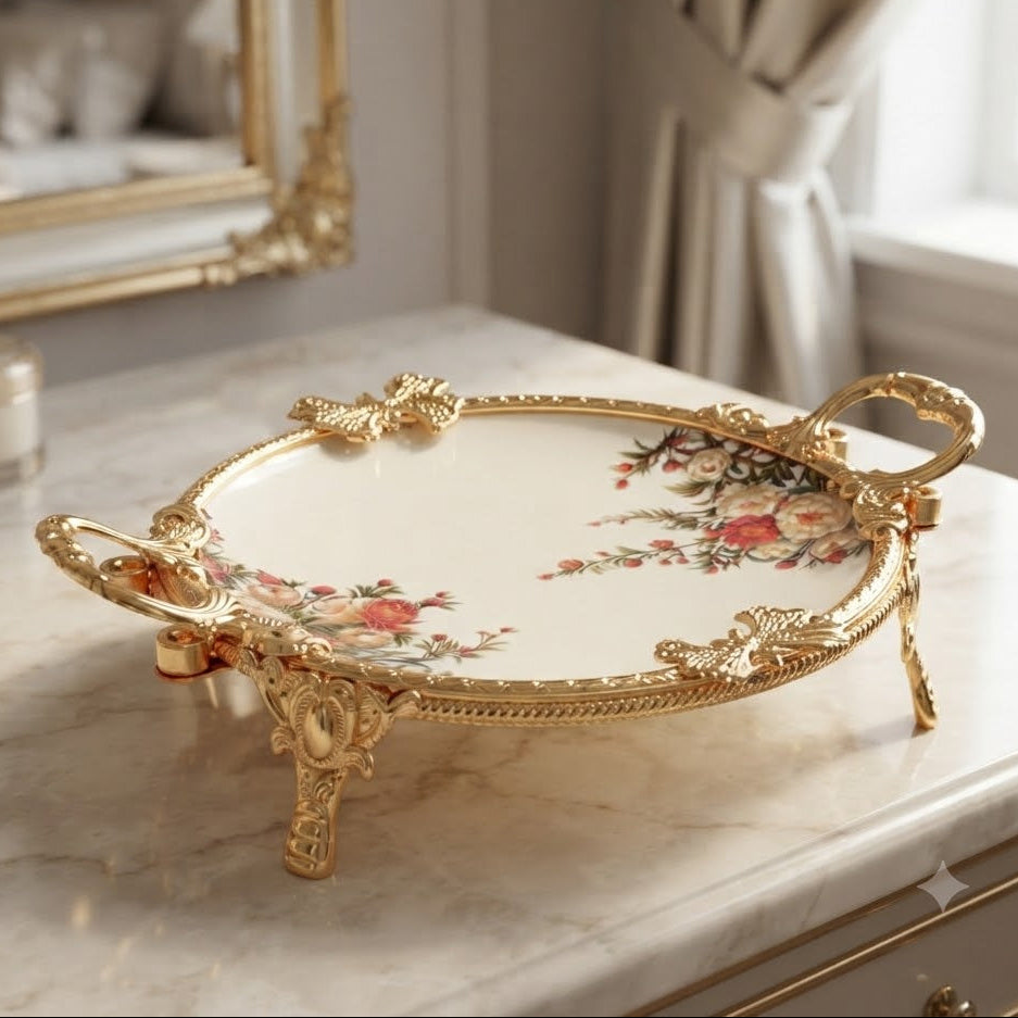 Brilliant Royal Bloom Serving Plate 19cm at Zubaidas Homestore Pakistan