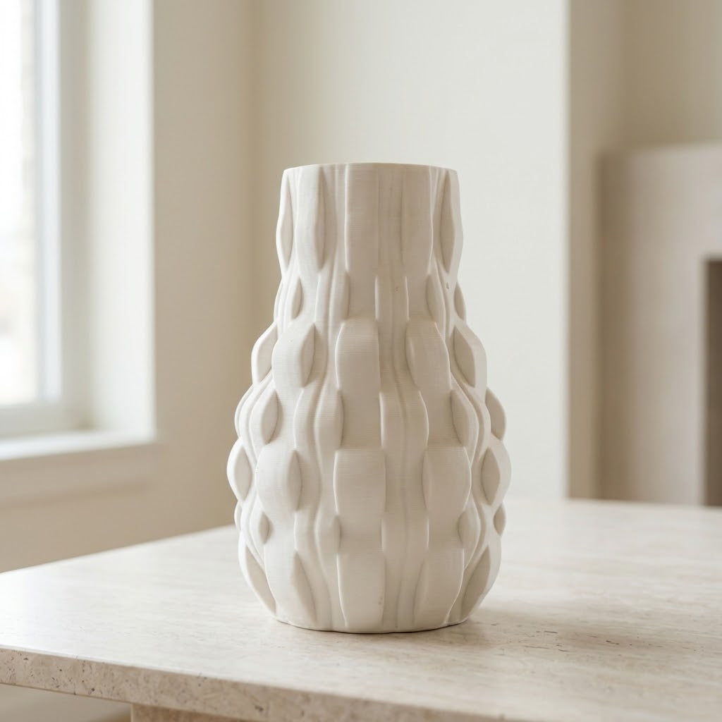 Bubble Pattern Table Decorative Vase at Zubaidas Homestore