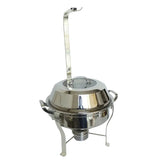Buffet Serving Dish 6Ltr&nbsp;With Stand Stainless Steel at Zubaidas Homestore Best for Home Shopping