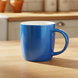 Ceramic Coffee Mug Glossy Blue at Zubaidas Homestore