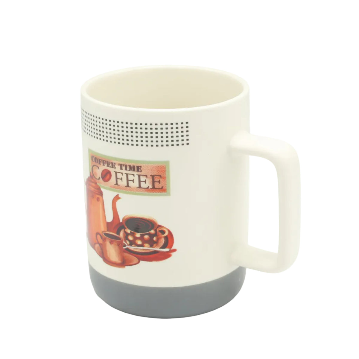 Ceramic Mug Coffee Time Print 420ml at Zubaidas Homestore Pakistan