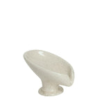 Ceramic Soap Dish With Oval Dotted Design at Zubaidas Homestore.The Largest Home Shop in Pakistan