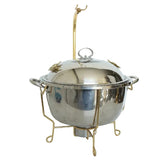 Chafing Dish Round 8ltr Stainless Steel at Zubaidas Homestore Best for Home Shopping