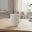 Classic Fluted Ceramic Coffee Mug 300ml at Zubaidas Homestore
