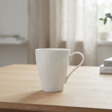 Classic Fluted Ceramic Coffee Mug 300ml at Zubaidas Homestore