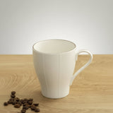 Classic Fluted Ceramic Coffee Mug at Zubaidas Homestore