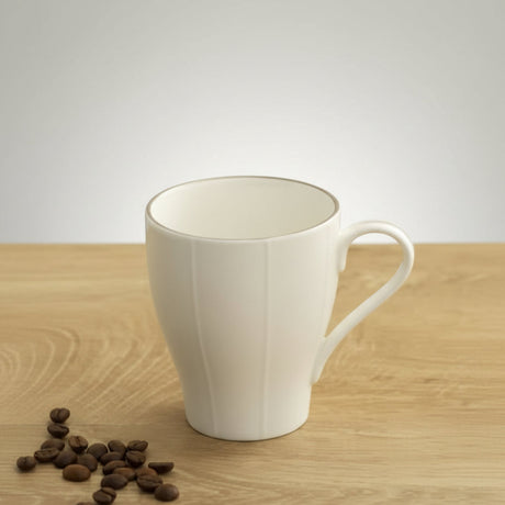 Classic Fluted Ceramic Coffee Mug at Zubaidas Homestore
