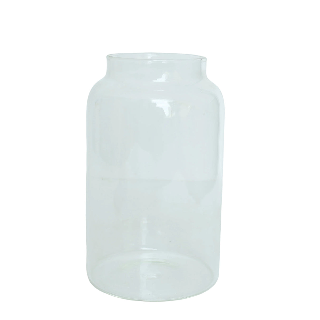 Clear Glass Storage Jar with Wooden Lid 2000ml at Zubaidas largest Homestore in Pakistan