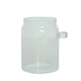 Clear Glass Storage Jar with Wooden Lid and Spoon 750ml at Zubaidas Homestore online Pakistan