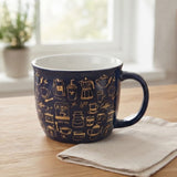 Coffee Lover Printed Ceramic Mug 390ml at Zubaidas Homestore