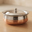 Copper and Stainless Steel Handi with Lid at Zubaidas Homestore