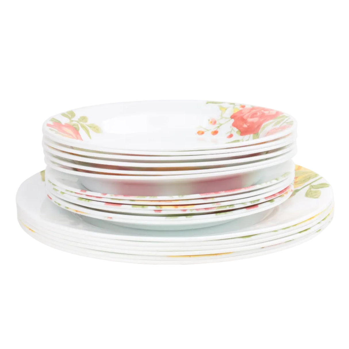 Corelle 18 Pcs Breakfast Set Emma Jane Floral Pattern at Zubaidas Home Shop in Pakistan