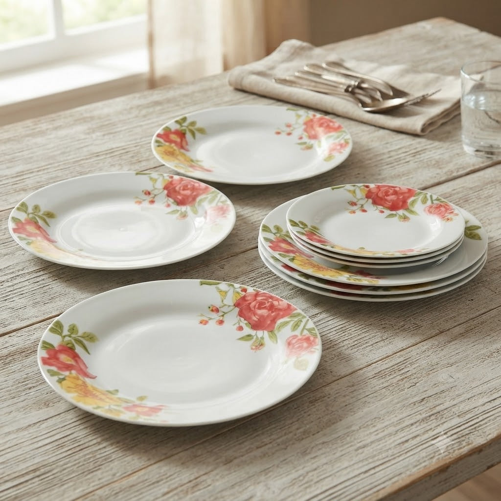 Corelle 18-Pieces Breakfast Set Emma Jane at Zubaidas Homestore Pakistan