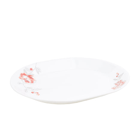 Corelle Brush Stroke Roses Serving Platter 31cm at Zubaidas Homestore Best for Home Shopping Pakistan