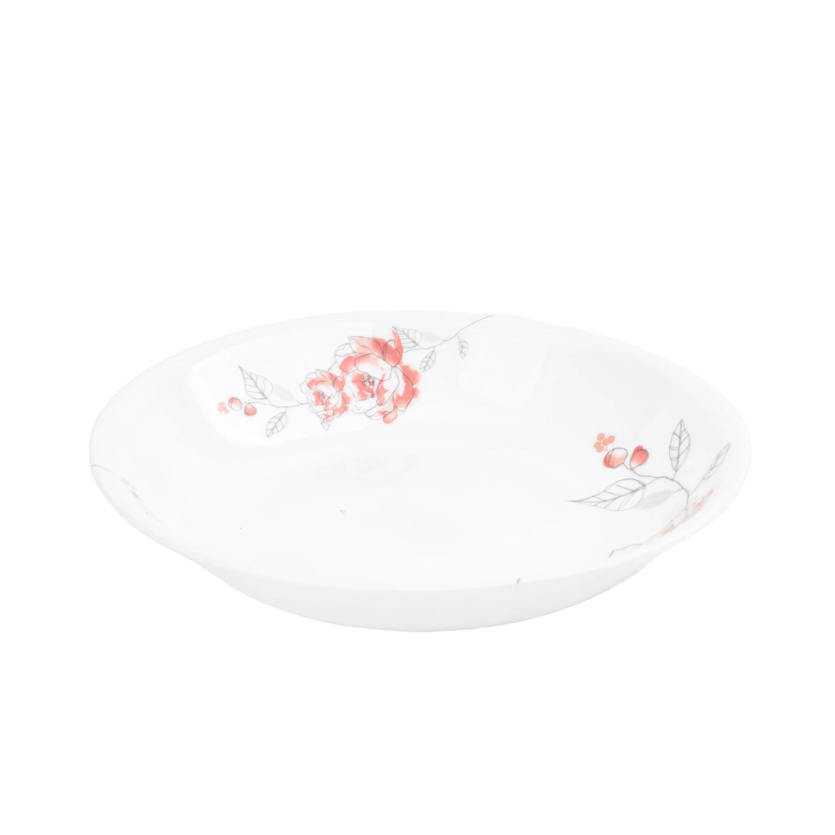 Corelle Brush Stroke Roses Soup Plate 21cm at Zubaidas Homestore Best for Home Shopping Pakistan