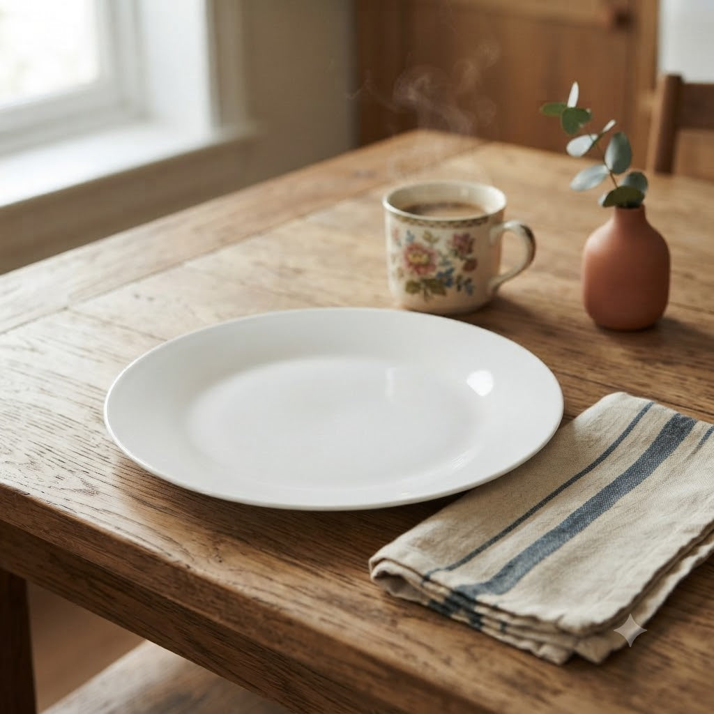 Corelle Dinner Plate 26cm Winter Frost White at Zubaidas Homestore Pakistan
