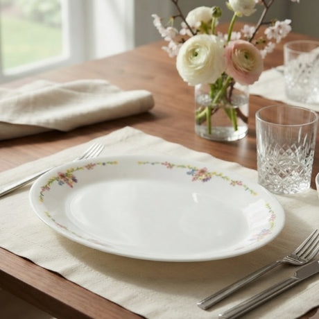 Corelle Dinner Plate Romantic Floral at Zubaidas Homestore Pakistan