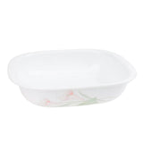 Corelle Country Cottage Oblong Dish with Plastic Lid 1.89L at Zubaidas Most Trusted Homestore in Pakistan