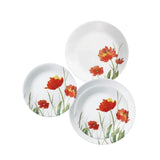 Corelle Vive Plate Set Kalypso 18 Pieces at Zubaidas Homestore 
