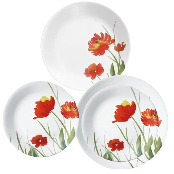 Corelle Vive Plate Set Kalypso 18 Pieces at Zubaidas Homestore Pakistan