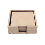 Crocodile Textured Coaster Set with Storage Holder 7 Pcs Set at Zubaidas Homestore Pakistan