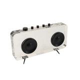 Crystal Retro Radio with Black Accents at Zubaidas Homestore Pakistan