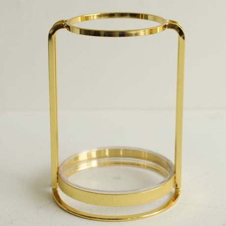Cutlery Holder Minimalist Frame Gold and Clear at Zubaidas Homestore Pakistan
