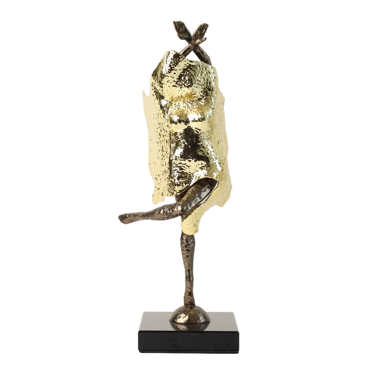 Dancing Lady Statue Golden at Zubaidas Homestore - The Largest Collection of Decor In Pakistan