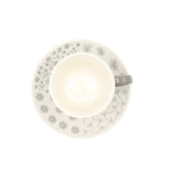 Dandelion Grey Cup and Saucer 6 Pieces Set 290ml at Zubaidas Homestore Most Trusted Homestore in Pakistan