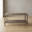 Danny Home 2 Tier Bamboo Shoe Rack 63cm at Zubaidas Homestore