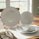 Danny Home 24 Pieces Dinner Set Floral White at Zubaidas Homestore Pakistan
