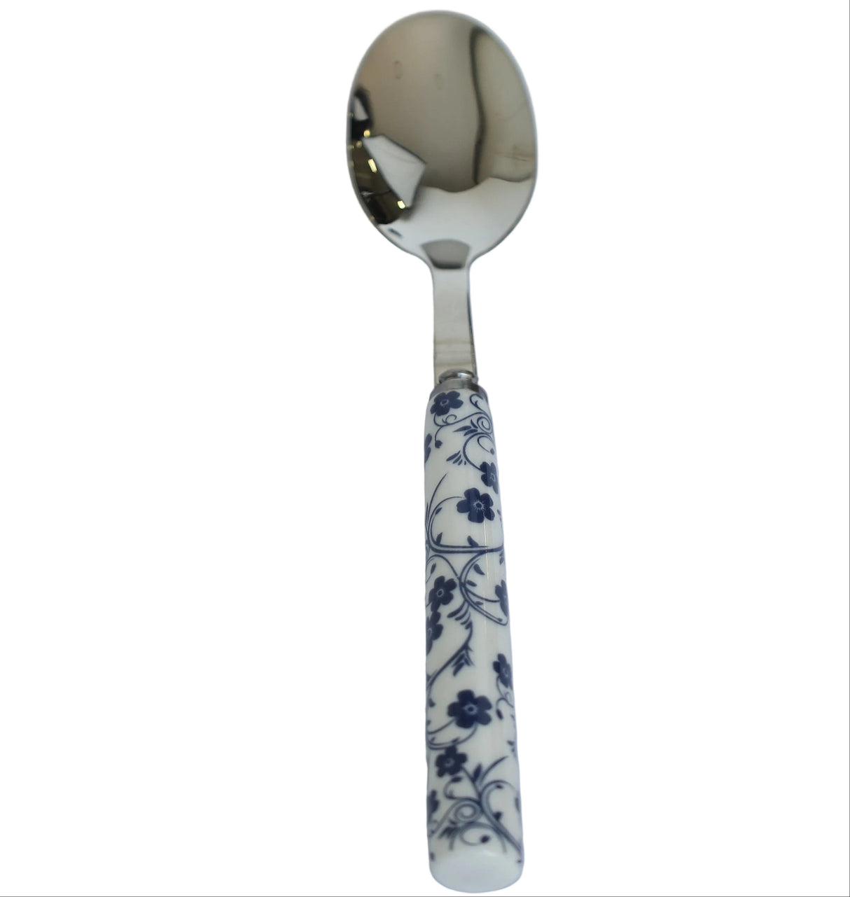 Danny Home 3 Piece Floral Handle Dessert Spoon Set 16 cm at Zubaidas Homestore Pakistan