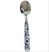 Danny Home 3 Piece Floral Handle Dessert Spoon Set 16 cm at Zubaidas Homestore Pakistan