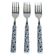 Danny Home 3-Piece Floral Handle Dining Fork Set at Zubaidas Homestore