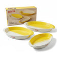 Danny Home 3-Piece Oval Ceramic Baking Dish Set at Zubaidas Homestore