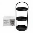 Danny Home 3 Tier Bathroom Rack Black at Zubaidas Homestore 