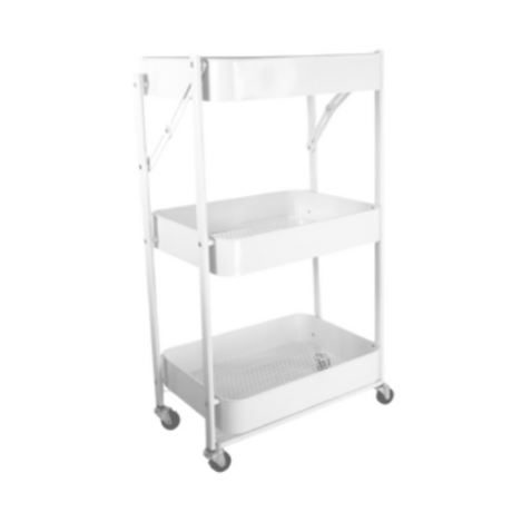 Danny Home 3 Tier Iron Storage Utility Cart With Brake Wheels at Zubaidas Homestore Pakistan