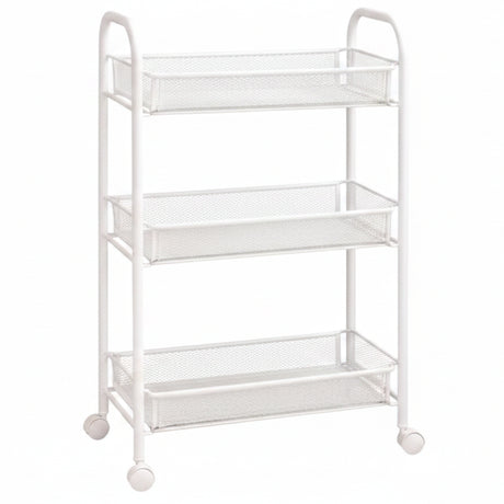 Danny Home 3 Tier Metal Storage Trolley 63cm at Zubaidas Homestore Pakistan