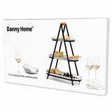 Danny Home 3 Tier Serving Stand with Porcelain Platters at Zubaidas Homestore. Best Online Home Store in Pakistan