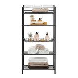 Danny Home 5 Layer Towel Tower Black at Zubaidas Homestore - House of The Largest Collection of Bathroom Essentials in Pakistan