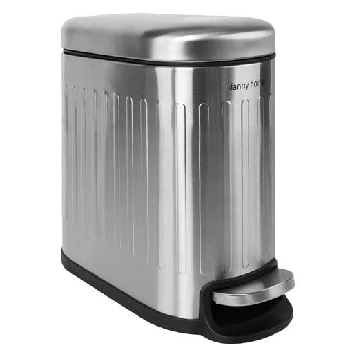 Danny Home 5L Stainless Steel Pedal Trash Can at Zubaidas Homestore